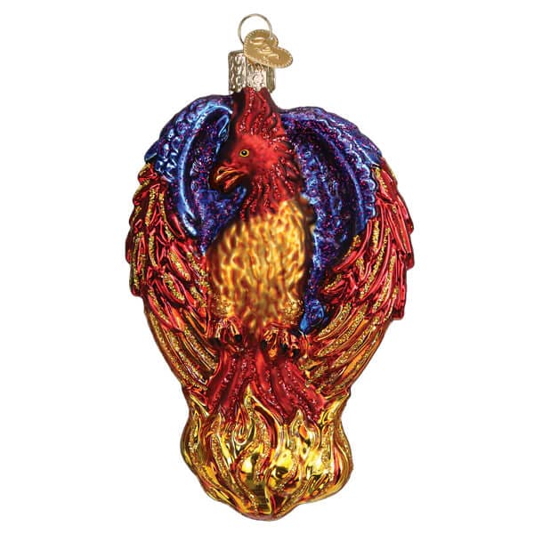 Fiery Phoenix Ornament - Ornaments