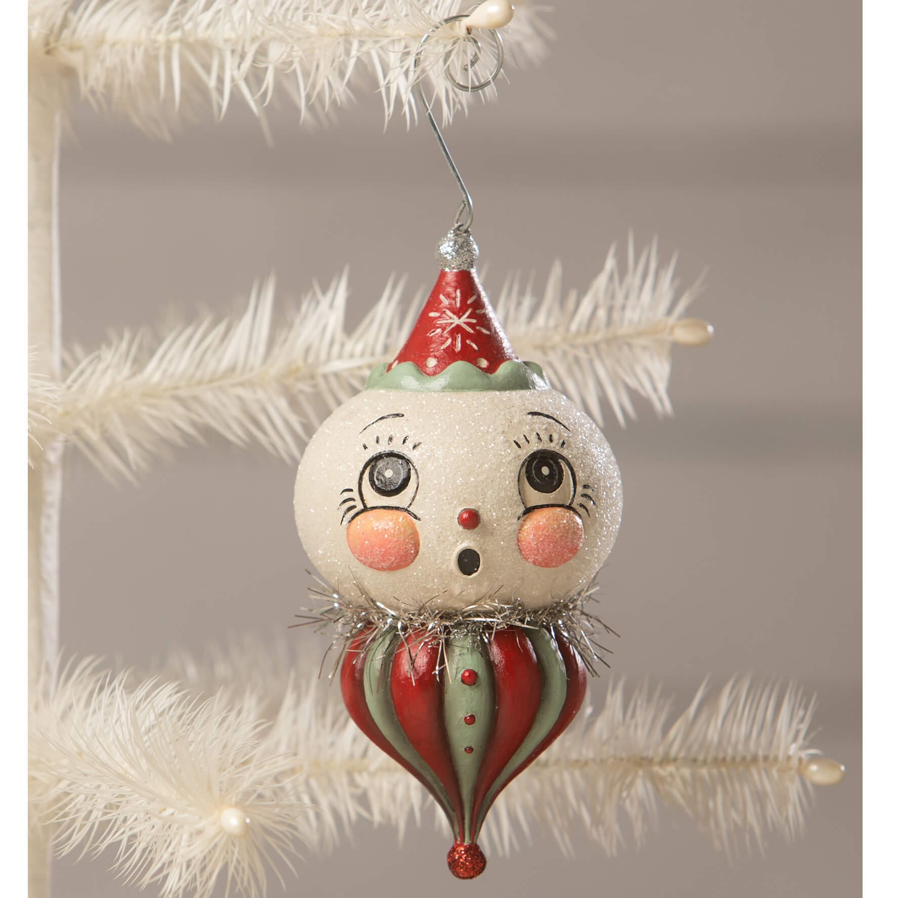 Finial Louie Ornament - Christmas