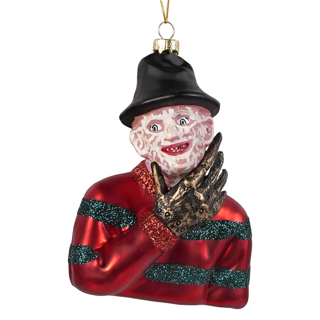 Freddy Krueger Glass Ornament by Cody Foster – Traditions
