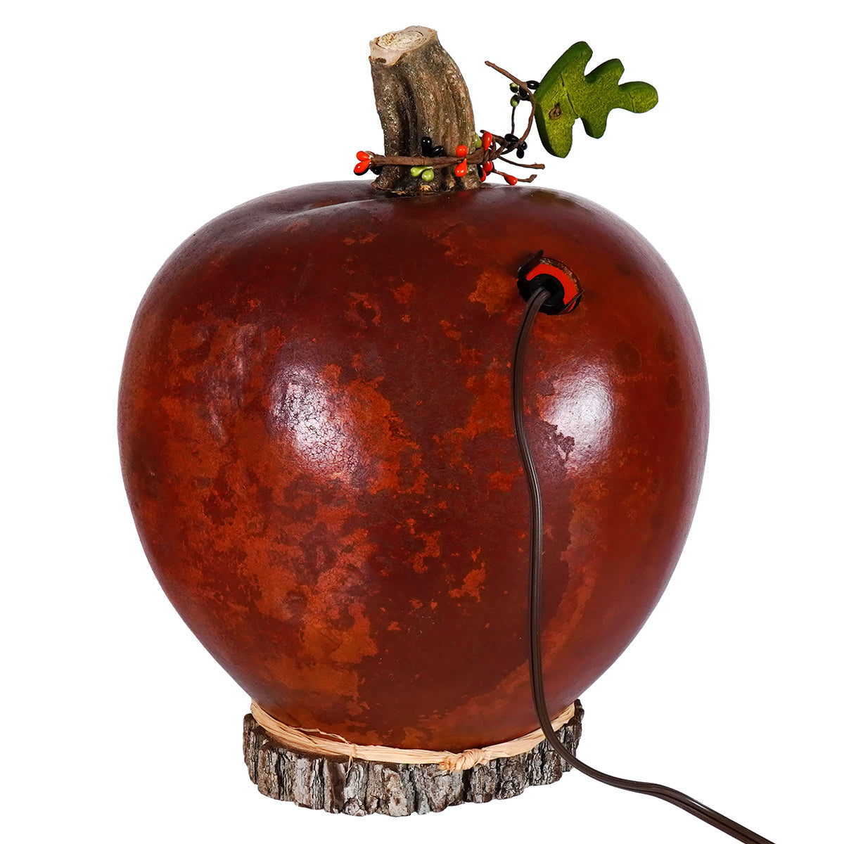 Fredrick - Large Lighted Jack-O'-Lantern Gourd by Meadowbrooke