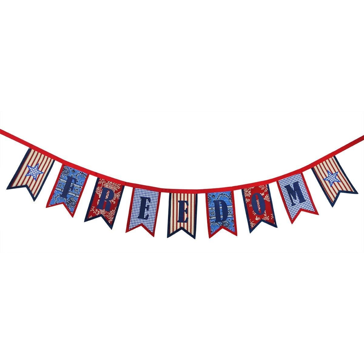 Freedom Pennant Garland