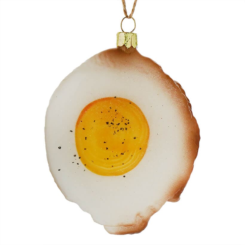 Fried Egg Ornament