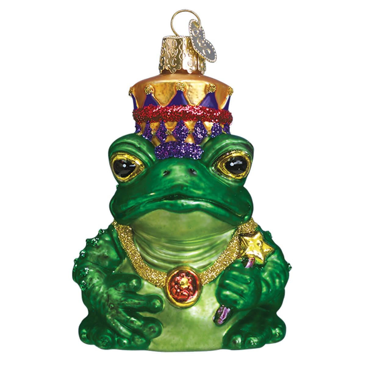 Frog King Ornament