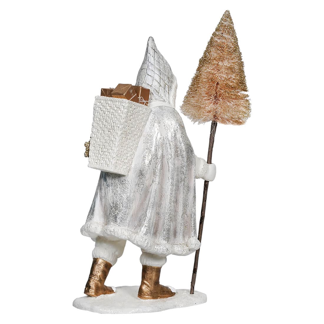 Frosted Metallics Santa