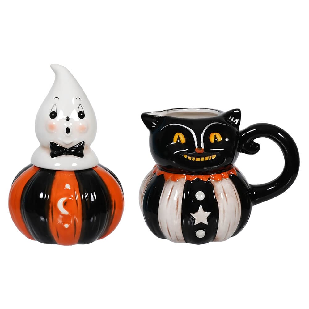 Ghost & Cat Cream & Sugar Set/2