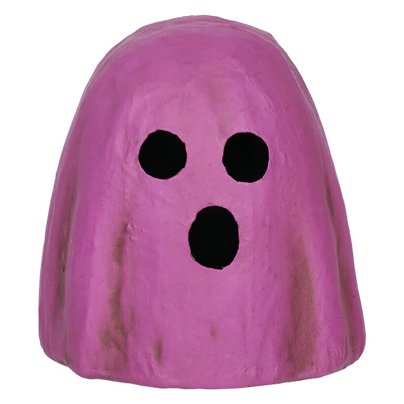 Ghoulish Purple Ghost Luminary