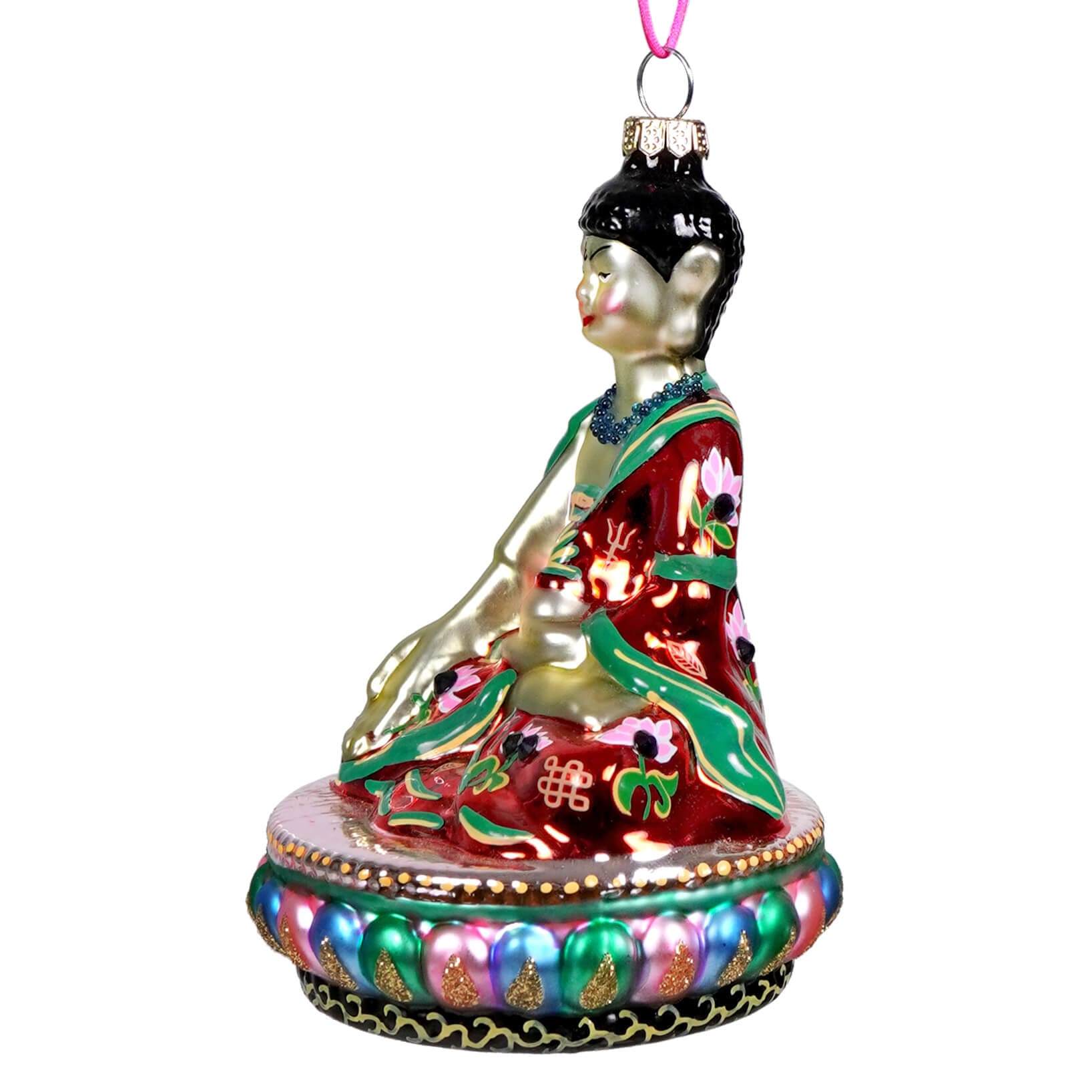 Gilded Buddha Ornament - Ornaments