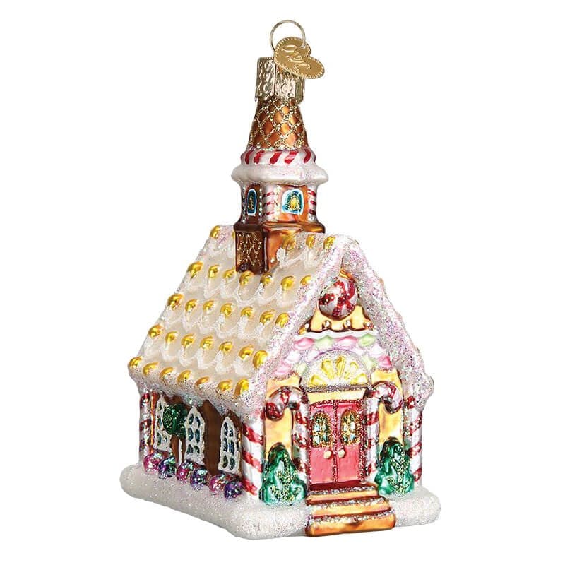 Gingerbread Church Ornament