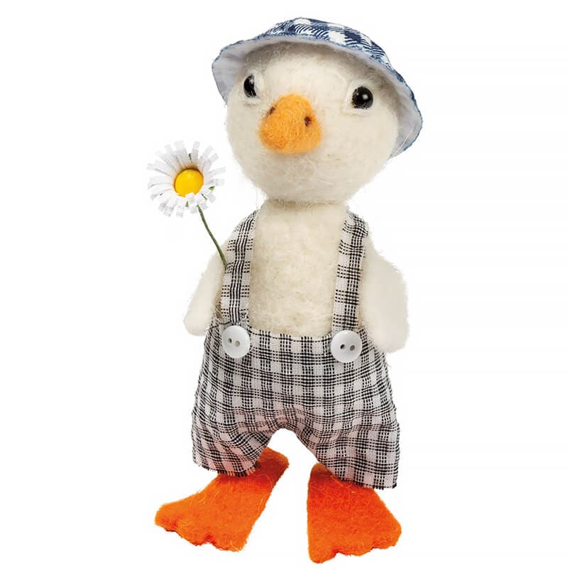 Gingham Ducks Set/2