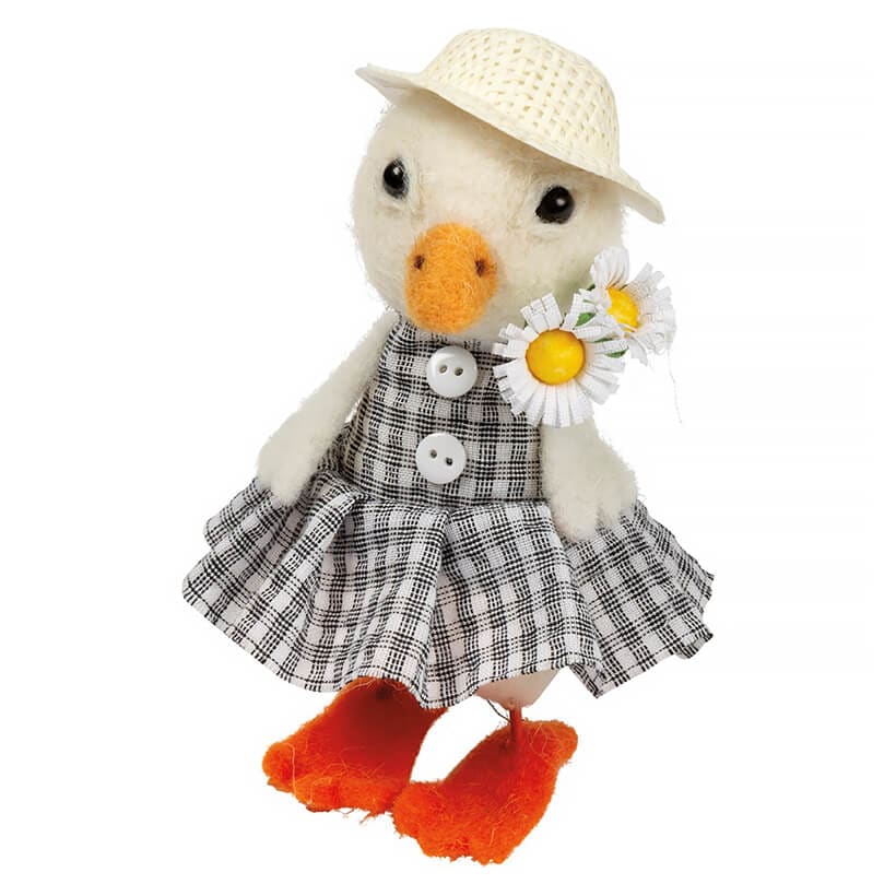 Gingham Ducks Set/2