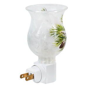 Glass Cardinal Night Light