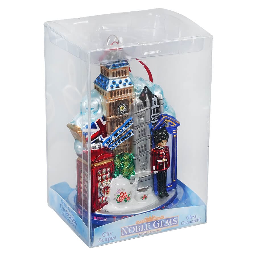 Glass London Cityscapes Ornament - Ornaments