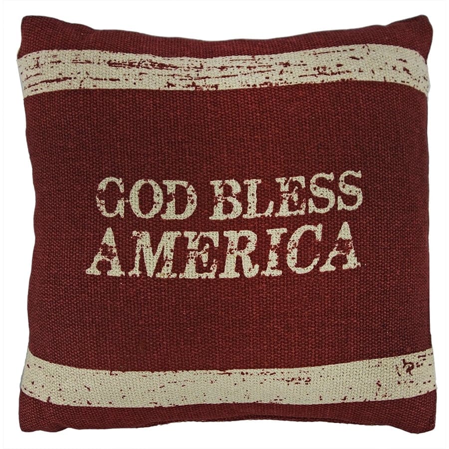 God Bless America Pillow