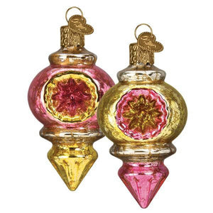Gold Bright Candlelight Reflection Ornament