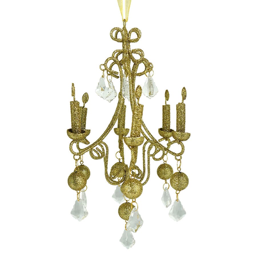 Gold Chandelier Ornament