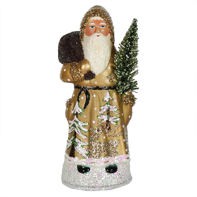 Gold Forest Santa