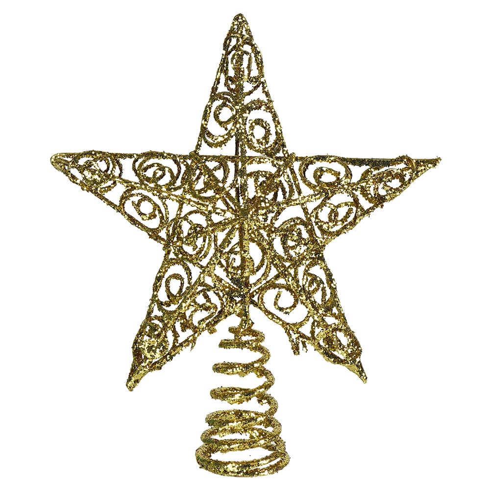 Gold Star Tree Topper