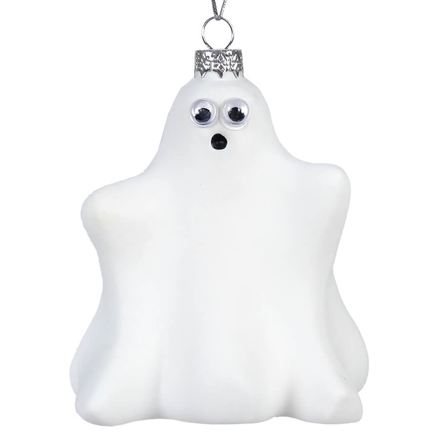 Googly Eyed Ghost Ornament - Ornaments