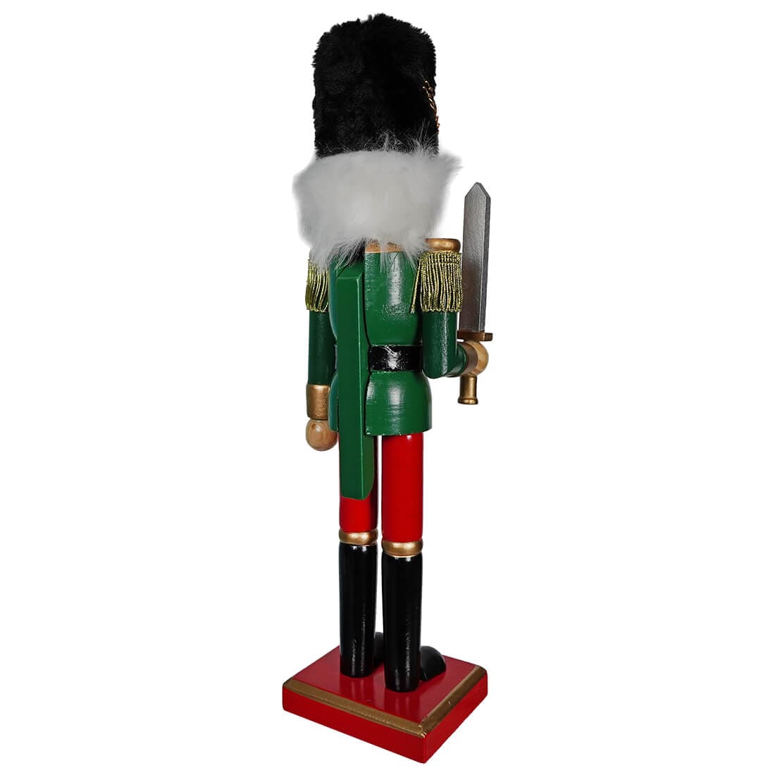 Green Nutcracker Soldier With Sword