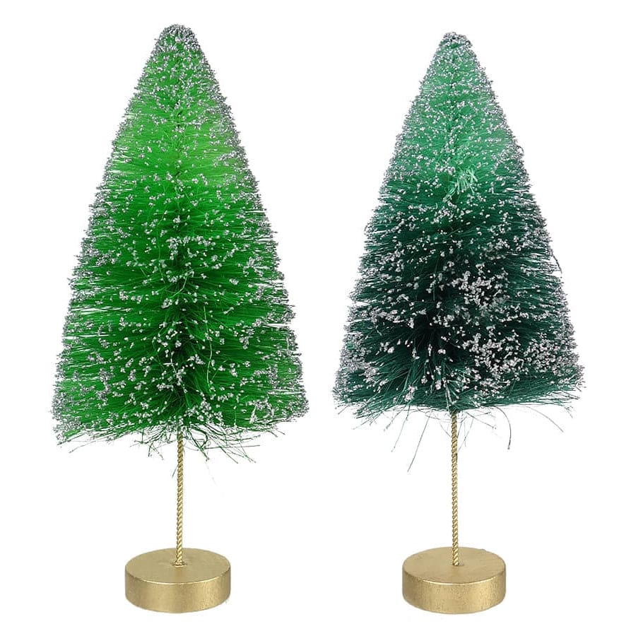 Green Ombre Trees Set/2