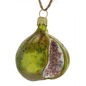 Green Orchard Fig Ornament