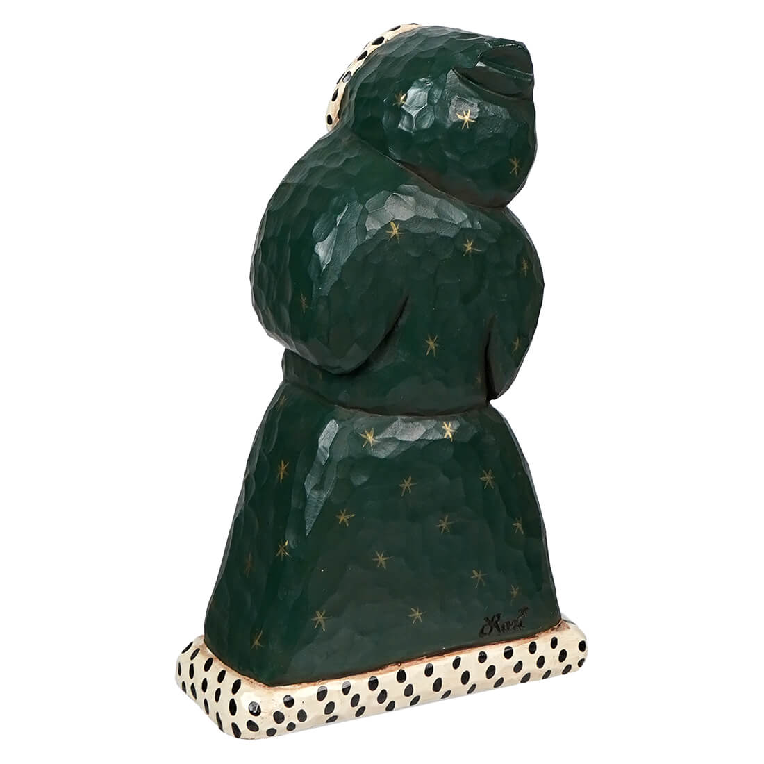 Green Woodland Santa - Christmas