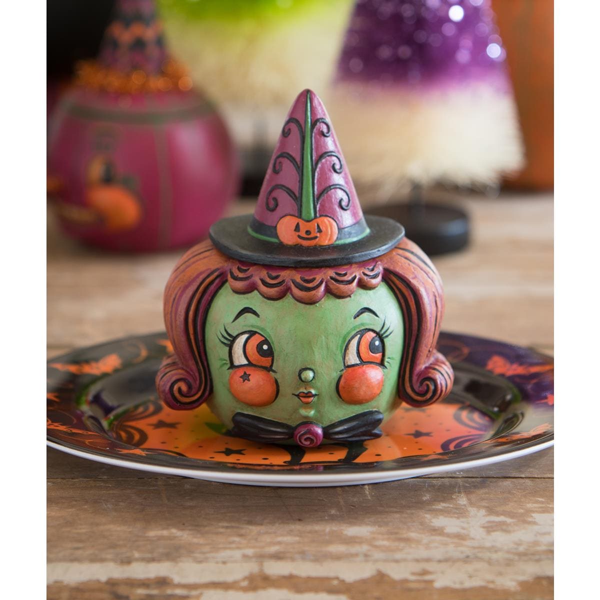 Hagatha Hollow Head Container - Halloween