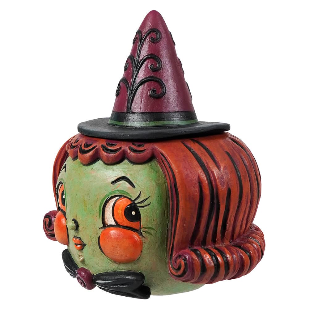 Hagatha Hollow Head Container - Halloween