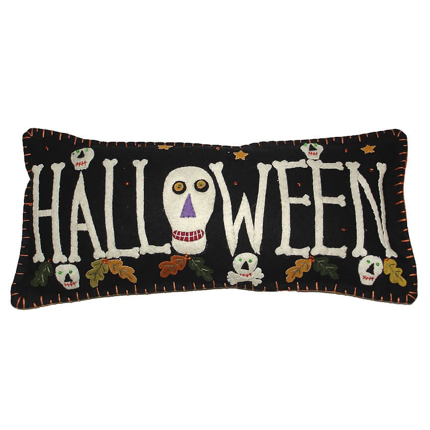 Halloween Bones Pillow