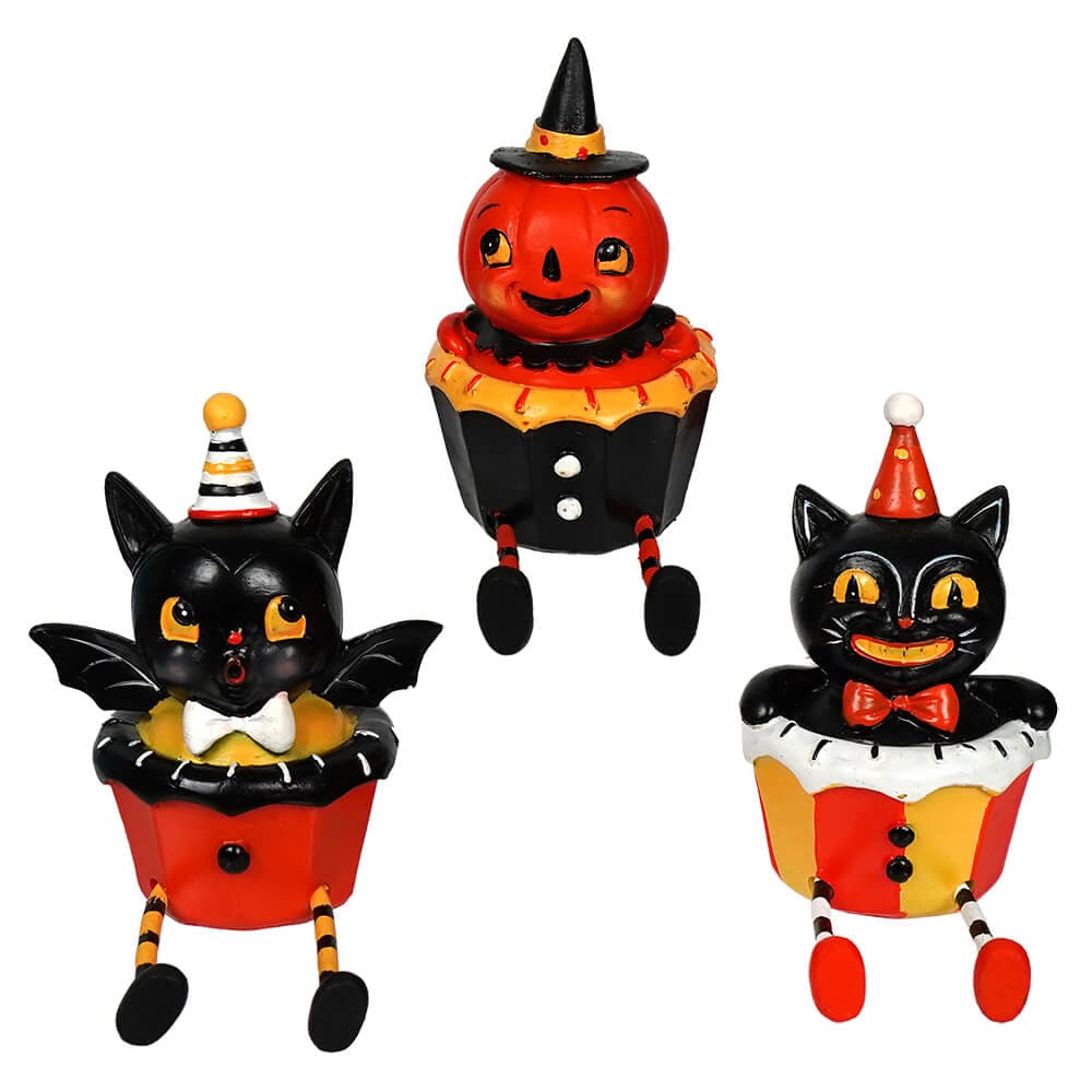 Halloween Cupcake Sitters Set/3