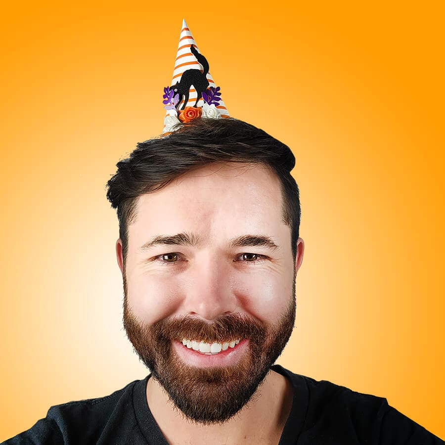 Halloween Party Hats Set/6