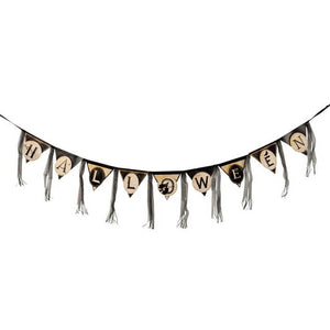 Halloween Pennant Garland