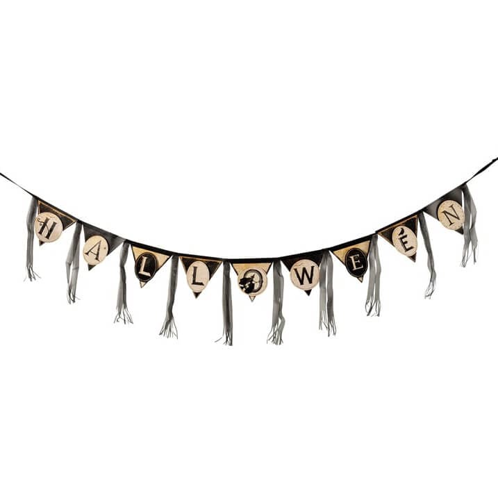 Halloween Pennant Garland