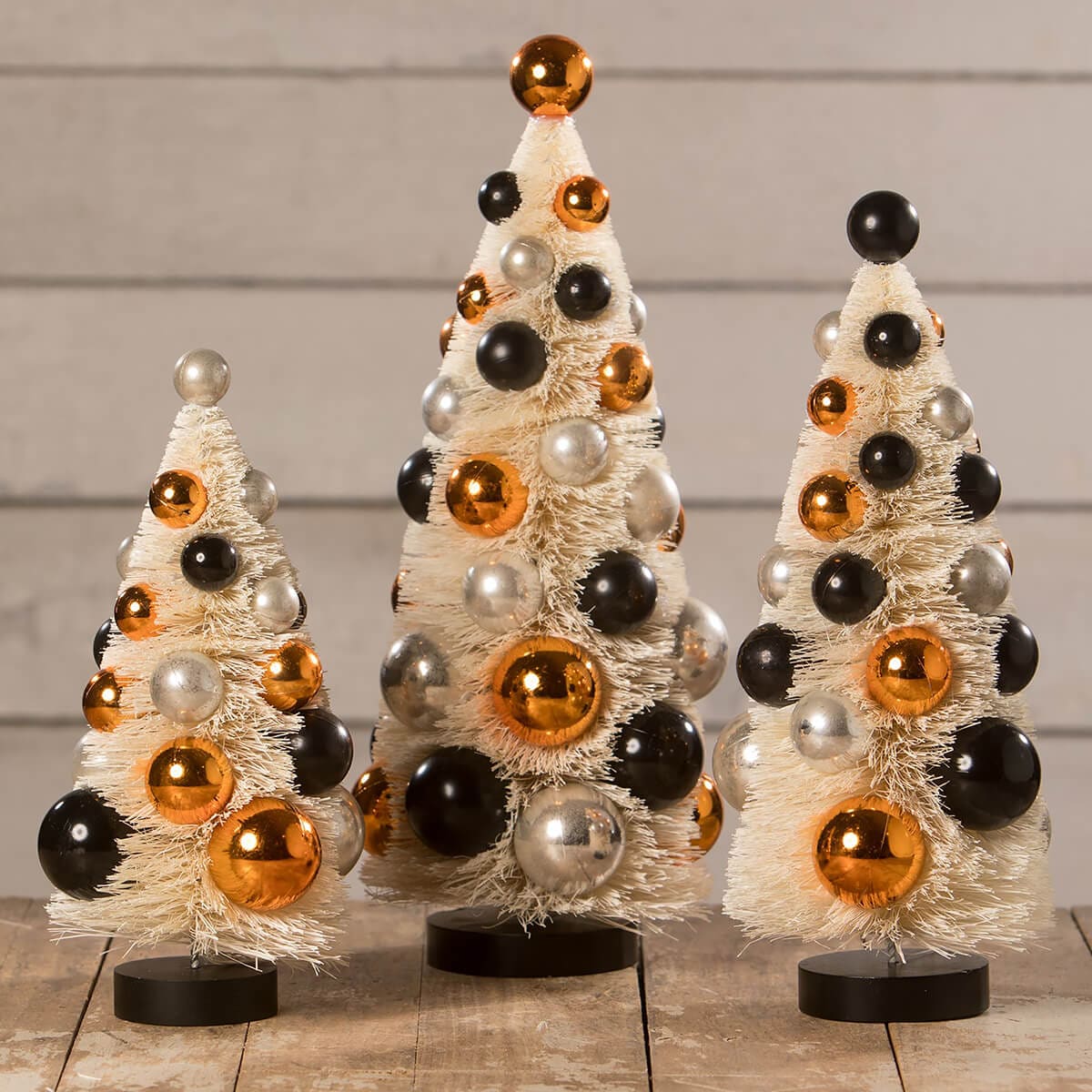 Halloween Polka Dot Trees Set/3 - Halloween