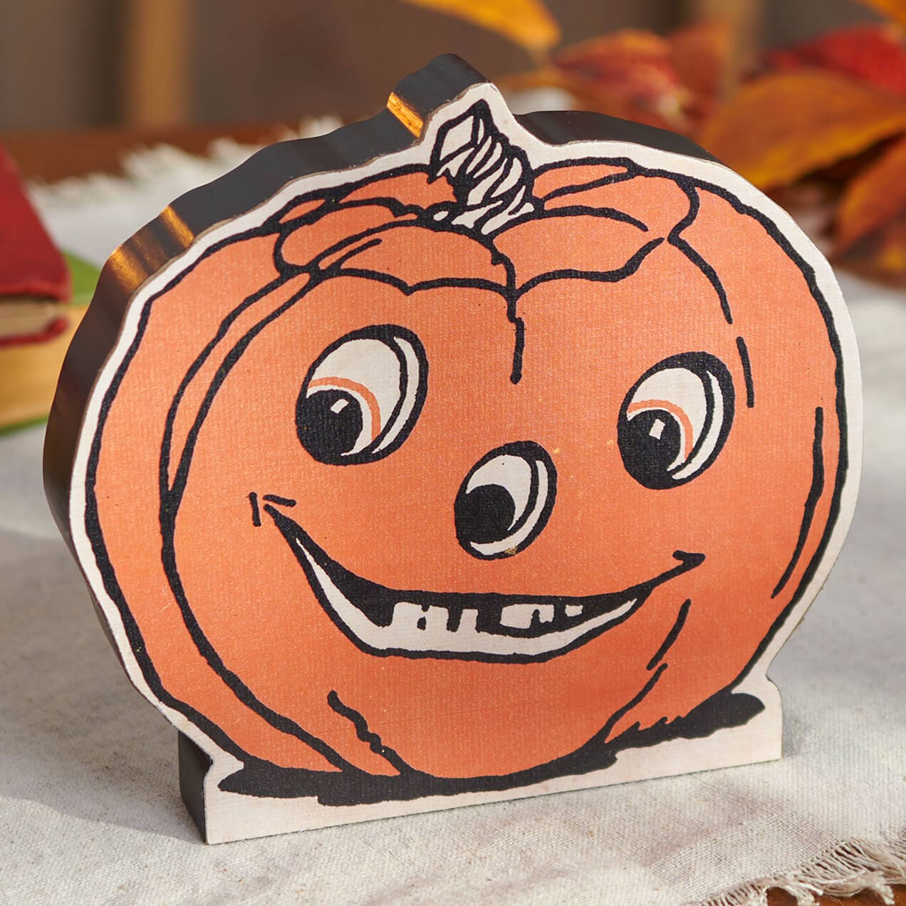 Halloween Pumpkin Chunky Sitter - Halloween