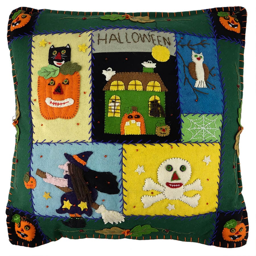 Halloween Sampler Pillow