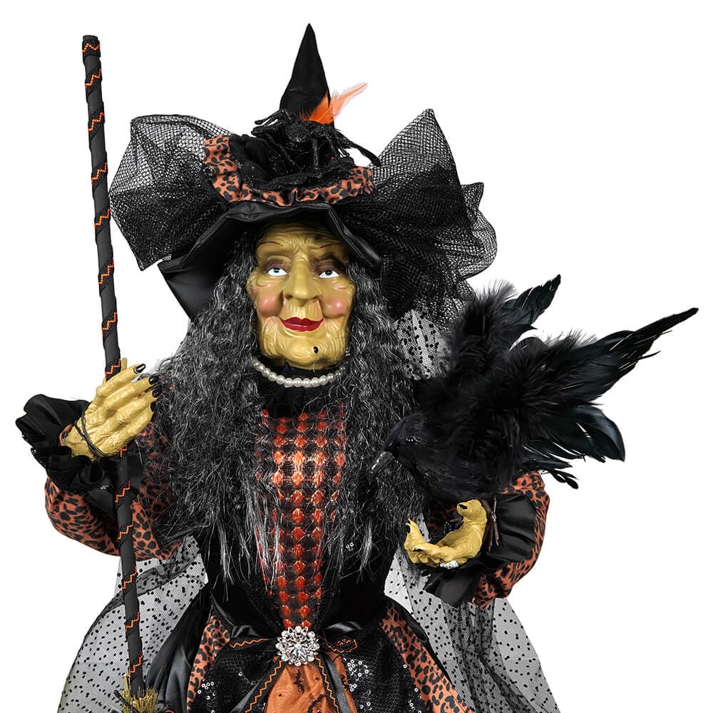 Halloween Sitting Witch