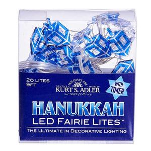 Hanukkah Dreidel LED Fairie Lights