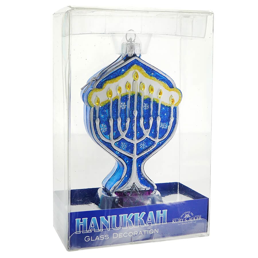 Hanukkah Menorah Ornament