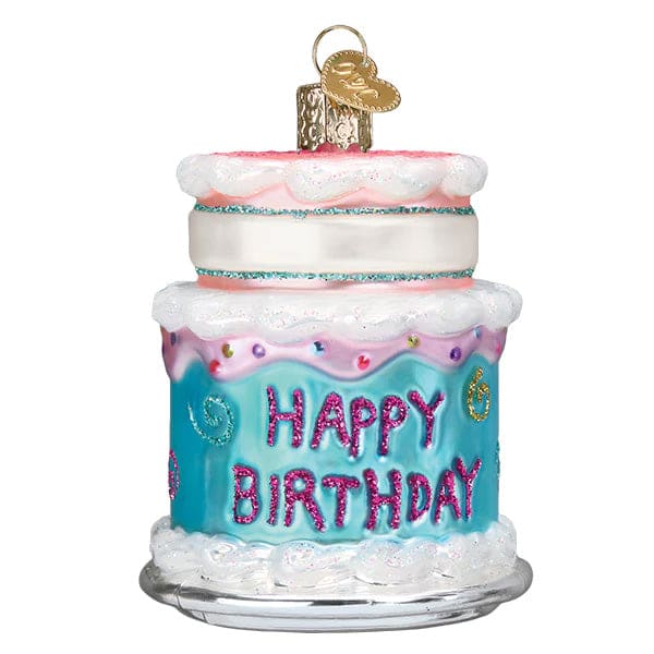 Happy Birthday Cake Ornament