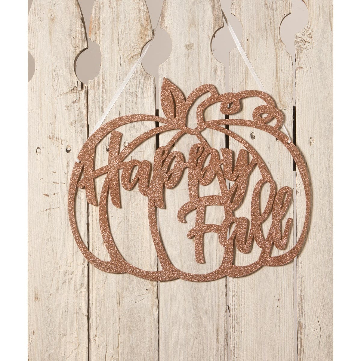 Happy Fall Pumpkin Wall Hanging