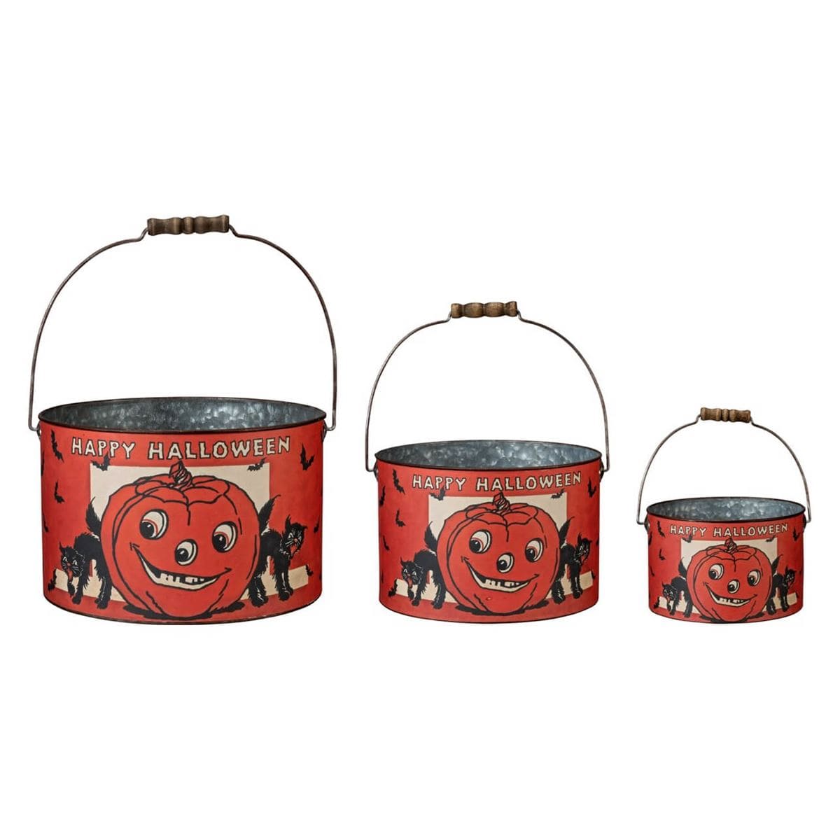 Happy Halloween Buckets Set/3