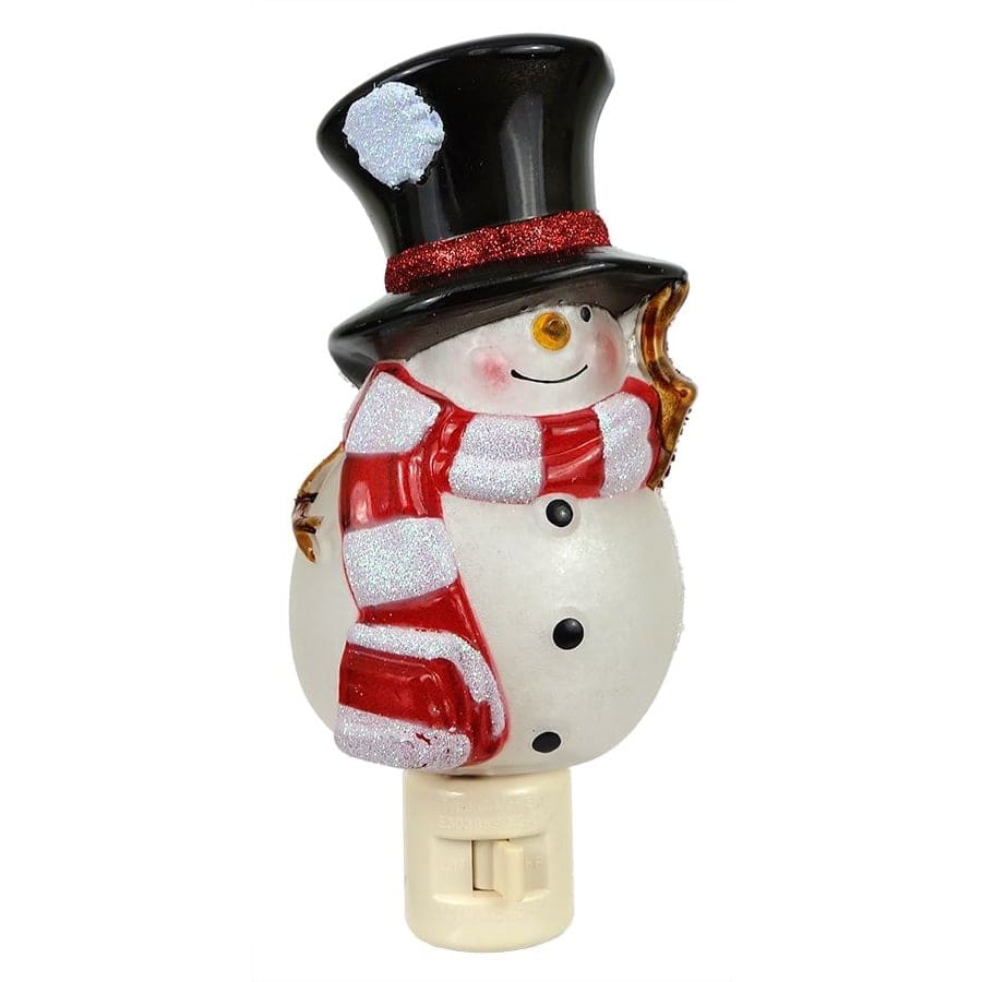 Happy Snowman Night Light