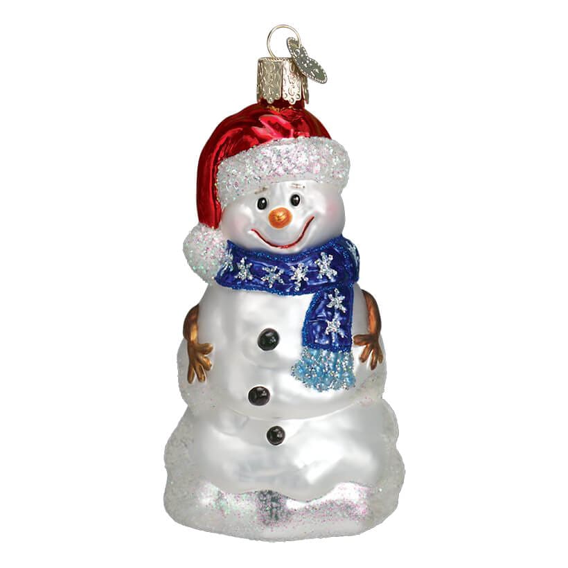 Happy Snowman Ornament