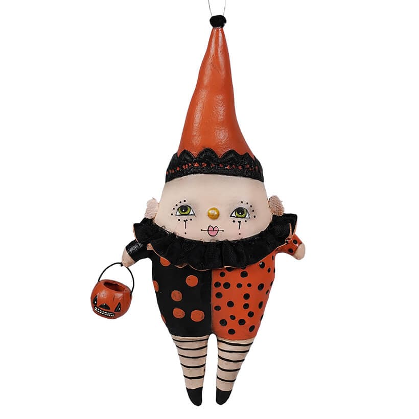 Harlequin Harry Ornament - Halloween