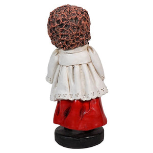 Harper Caroling Boy Resin Figurine