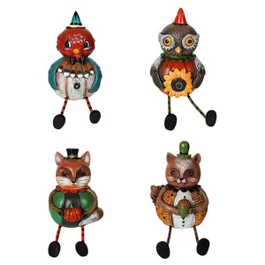 Harvest Critter Sitters Set/4