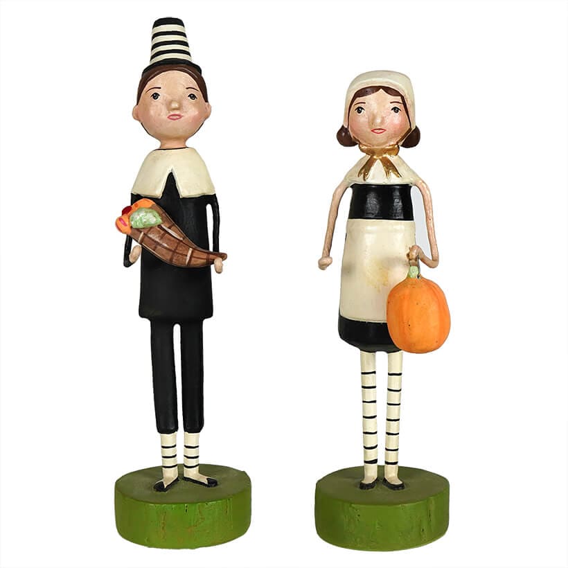 Harvest Pilgrim Figures Set/2