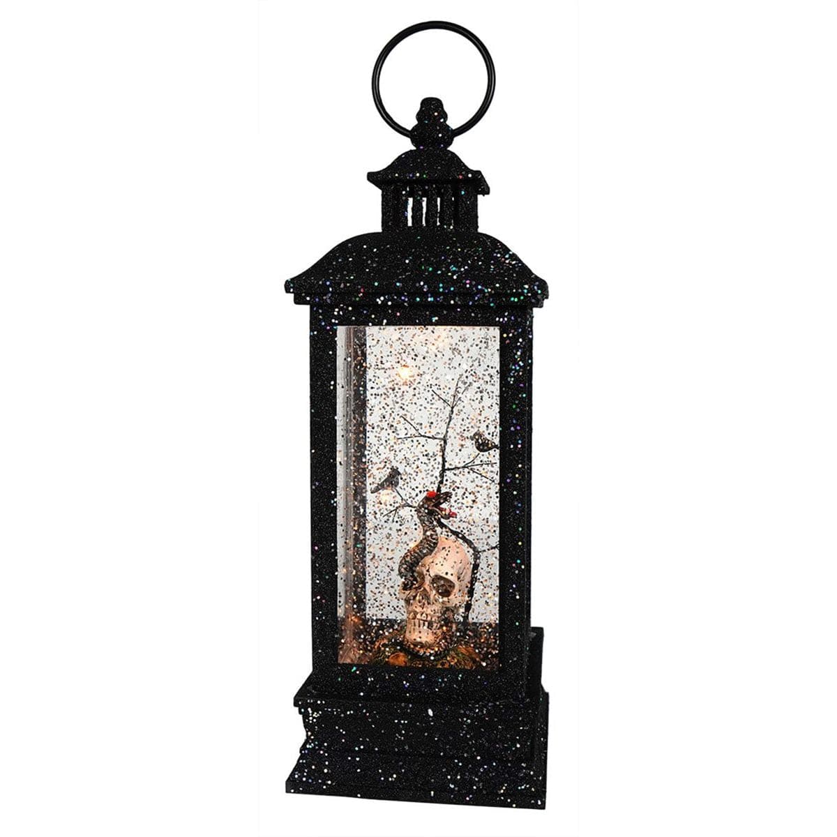 Haunted Skull Lighted Water Lantern