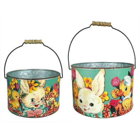Have a Happy Easter Buckets Set/2 by Annie Schickel for Primitives by ...